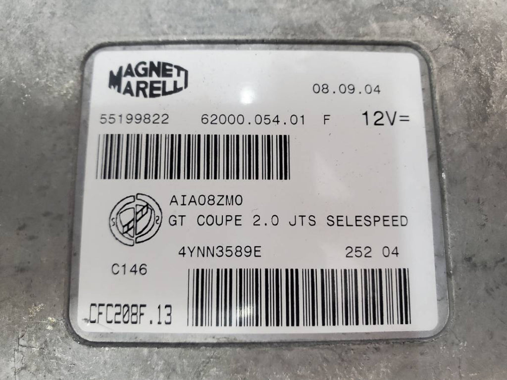 【中古パーツ】 アルファロメオ GT 2.0JTS 9720L セレスピードコンピュータ DS230126-H
