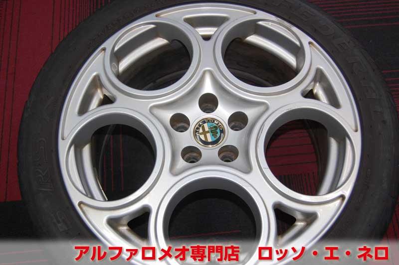 2019年1月31日迄　　【中古パーツ】　アルファロメオ　純正GTA用ホイール　4本セット