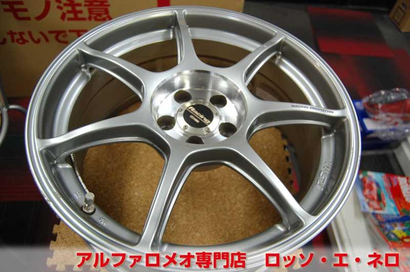 【中古パーツ】　アルミホイール　ENKEIホイール　17インチ　4本セット　