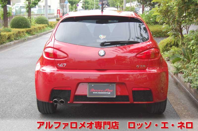 【新入荷】　アルファロメオ147ＧＴＡ　3.2Ｖ6セレスピード　アルファレッド　45,000キロ
