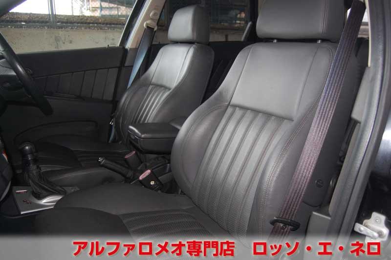アルファロメオ156　スポーツワゴン　2.5Ｖ6Ｑシステム　フェイズ２・黒