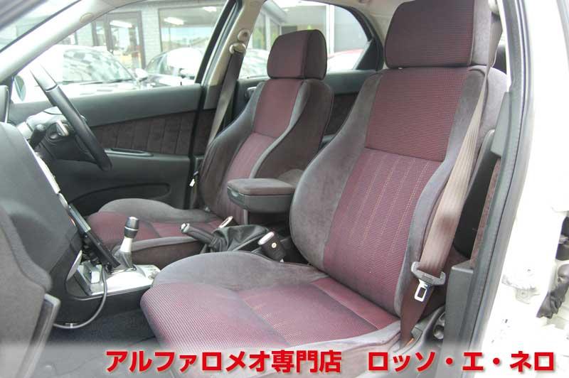 アルファロメオ156　後期・ＪＴＳセレスピード　ヌボラホワイト　34,000キロ