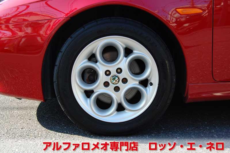 【12/29（日）まで！！　タイミングベルト＆　ウオーターポンプ交換　無料サービス！！】　　アルファ156　フェィズ2・2.5Ｖ6　6MT・アルファレッド　スポーツレザー