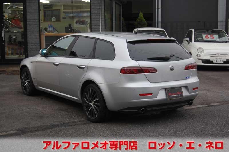 アルファロメオ159SW　2.2JTSセレスピード　シルバー・18AW・ナビ