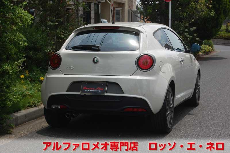 アルファロメオミト　クアドリフォリオヴェルデ　白・6MT