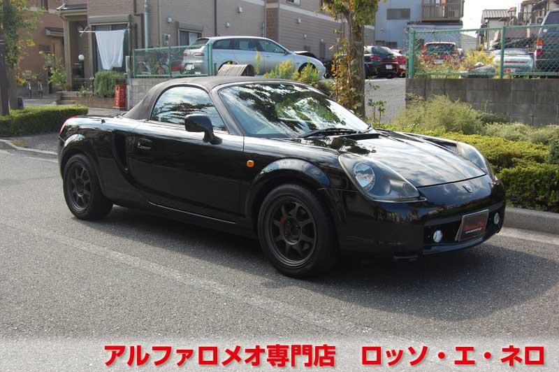 【決算！！大放出！！】　トヨタ・ＭＲ-Ｓ　ブラック・Ｓエディション　ローダウン・マフラー