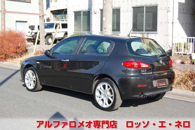 アルファロメオ147　1.6ツインスパーク　5MT・右H・5ドア　走行29000キロ