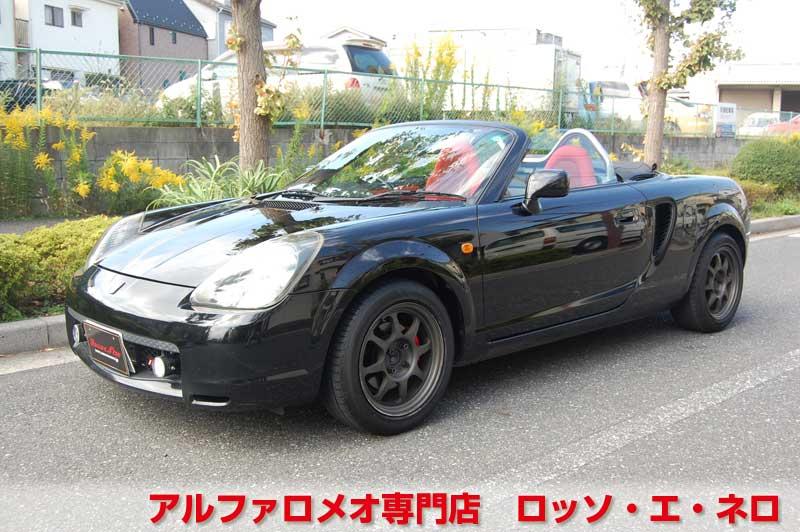 【決算！！大放出！！】　トヨタ・ＭＲ-Ｓ　ブラック・Ｓエディション　ローダウン・マフラー