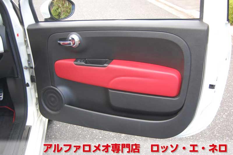 アバルト500　右ハンドル　5ＭＴ/ホワイト