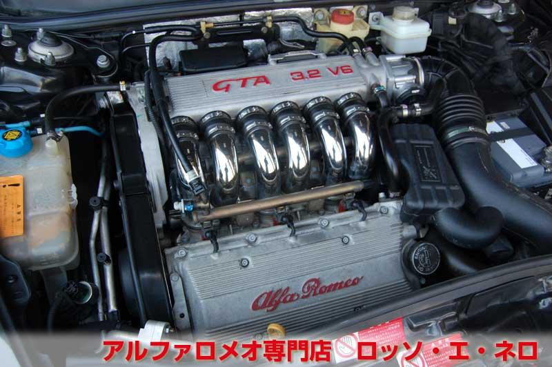 アルファロメオ147ＧＴＡ　3.2Ｖ6・6ＭＴ　3ドア・ブラック