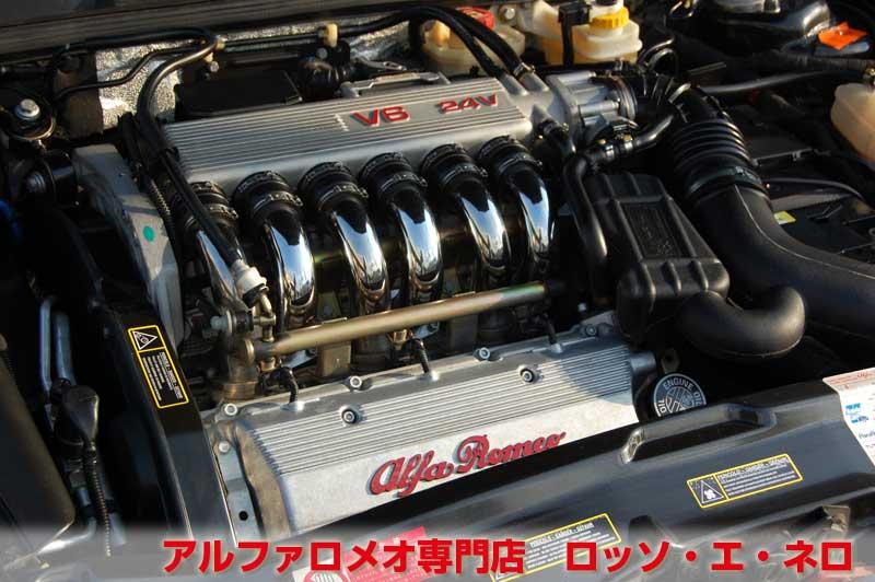 【新入荷】　アルファロメオ156　2.5Ｖ6Ｑシステム　フェイズ３（後期型）　ハラマブラック・タンレザー　ワンオーナー