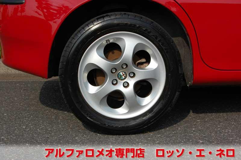 アルファ147 ツインスパークセレスピード　アルファレッド・5ドア　147前期最終年式　タンレザーシート
