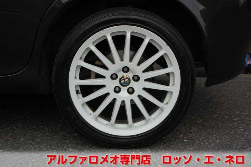 アルファロメオ147　ツインスパークセレスピード　5ドア・ブラック　17AW＆マフラー　タイベル一式交換済