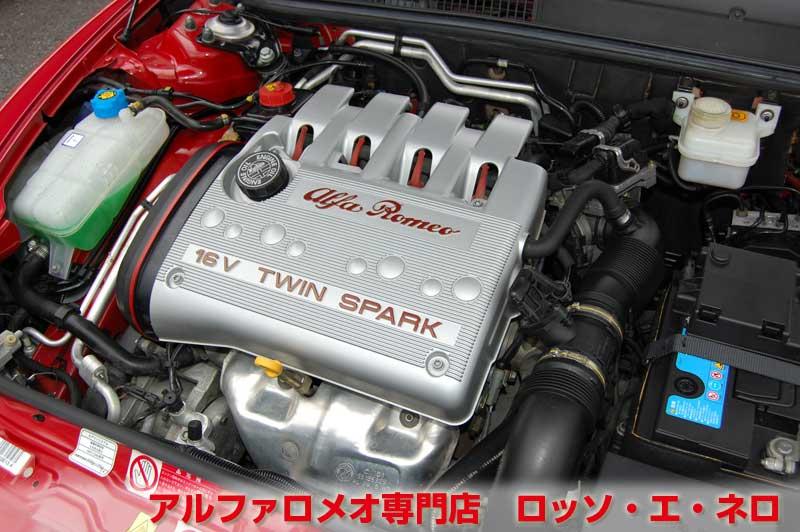 アルファロメオ147　ツインスパークセレスピード　アルファレッド・５ドア　１７インチAW・２．５万キロ