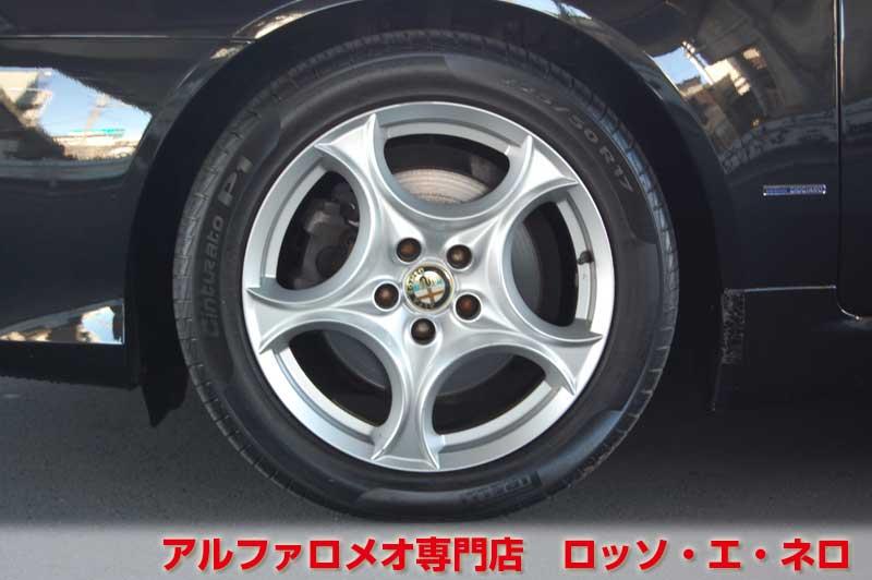 アルファロメオブレラ　2.2JTS・MT　ブラック・赤レザー