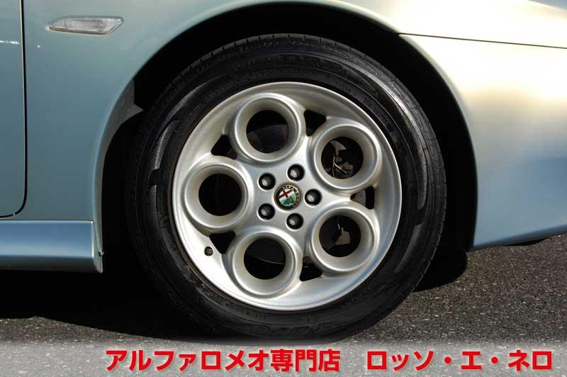 【新入荷】　アルファロメオ156 2.5V・6MT　ヌヴォラブルー　走行50,000キロ