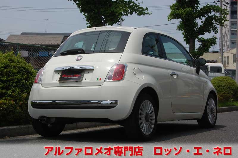 フィアット500　1.2・8Ｖ・ラウンジ　白・ＡＴ