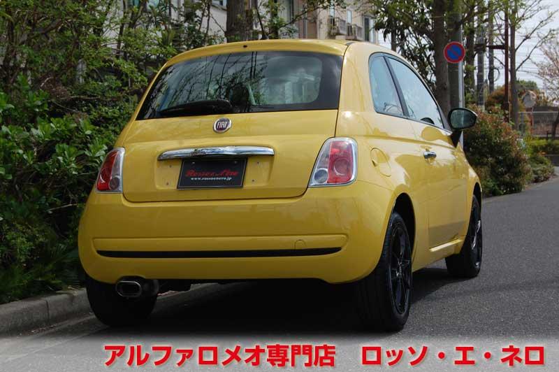 フィアット500　1.2POP　左ハンドル・5ＭＴ