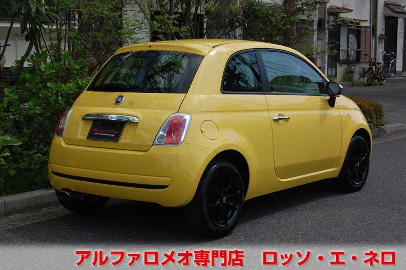 フィアット500　1.2POP　左ハンドル・5ＭＴ