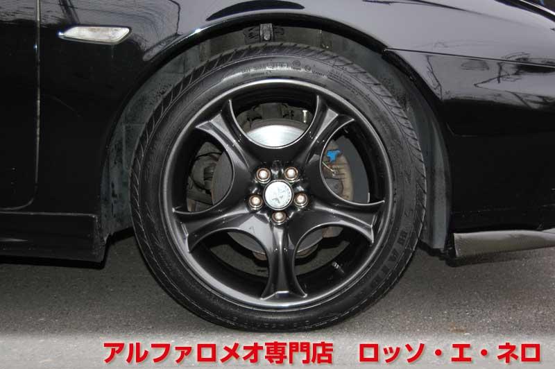 アルファロメオ156　スポーツワゴン　2.5Ｖ6Ｑシステム　フェイズ２・黒