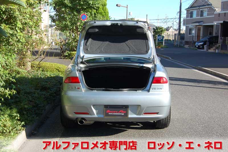 【新入荷】　アルファロメオ156ＴＩ　2.5Ｖ6Qシステム　スターリンググレー　タイベル一式交換済み