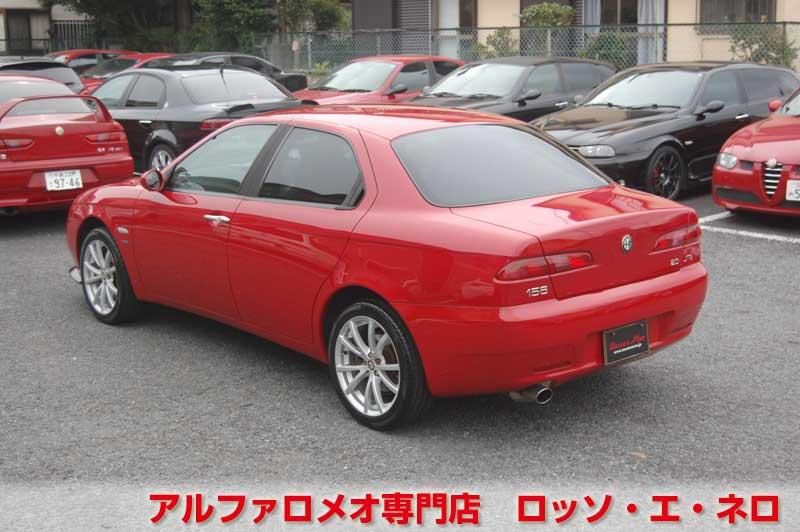 【新入荷】　アルファロメオ156　後期・2.0JTS・5MT　赤・29000キロ