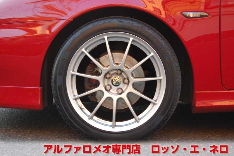 【新入荷】　アルファロメオ156　2.5Ｖ6・6Ｍ/Ｔ　社外エアロ・マフラー　社外17アルミ