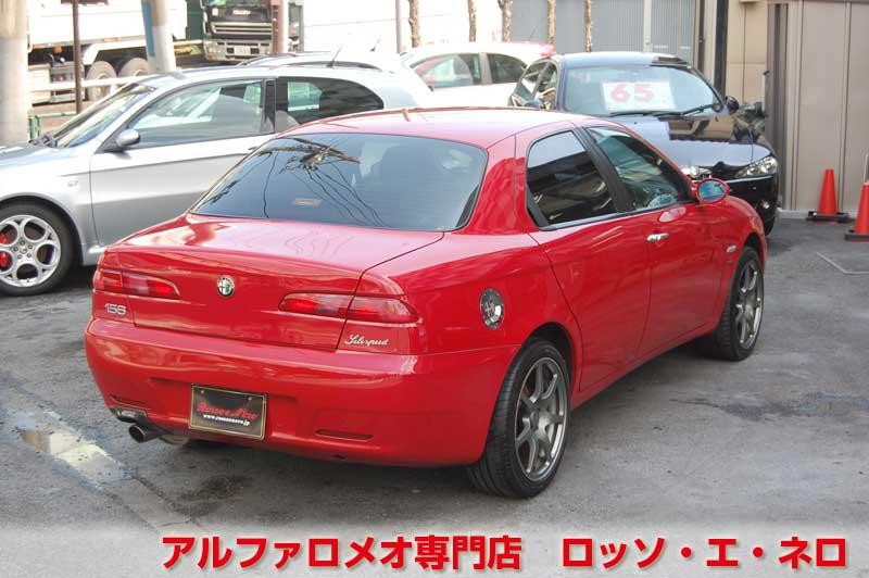【新入荷】　アルファロメオ156　2.0ＪＴＳセレスピード　スポーツレザー　タイミングベルト＆　ウオーターポンプ交換済