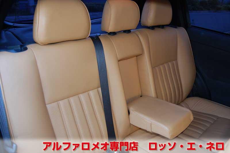アルファロメオ147　ツインスパークセレスピード　ファイアブラック　タンレザーシート