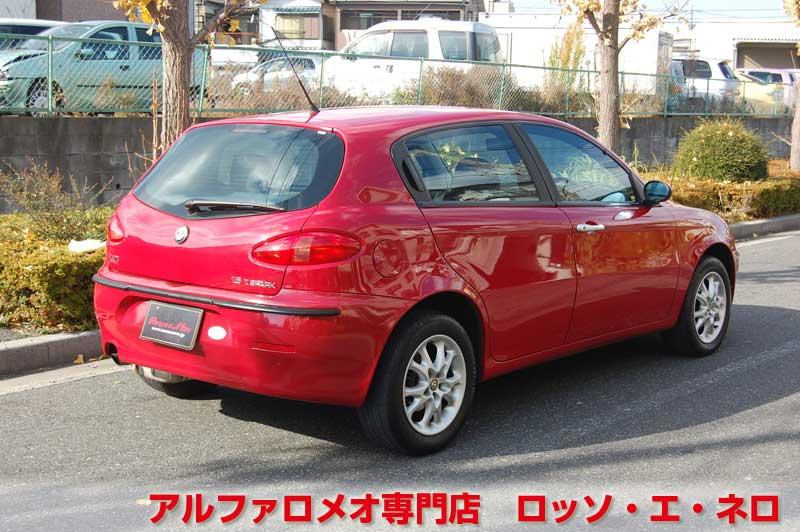 アルファロメオ147　1.6TS・MT　5ドア・アルファレッド　タイミングベルト　ウオーターポンプ交換済み