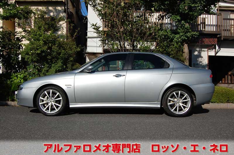 【新入荷】　アルファロメオ156ＴＩ　2.5Ｖ6Qシステム　スターリンググレー　タイベル一式交換済み