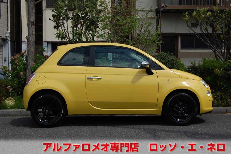フィアット500　1.2POP　左ハンドル・5ＭＴ
