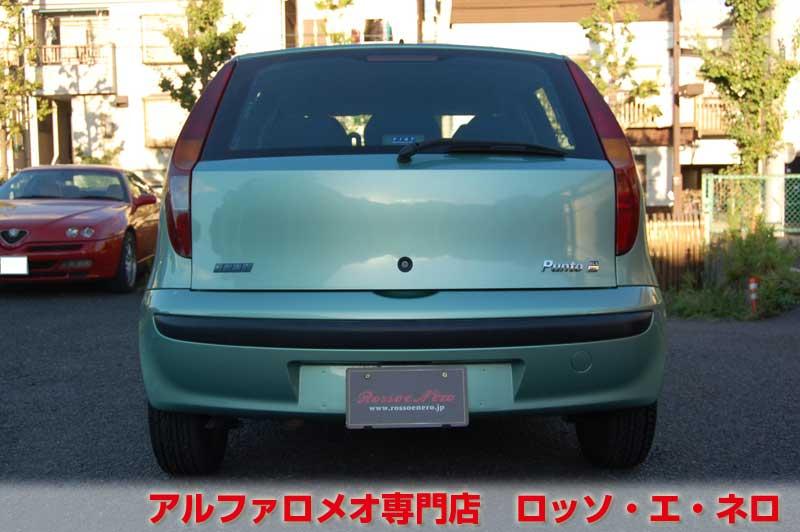 フィアット　プントＥＬＸ　グリーン　走行距離9500キロ！！