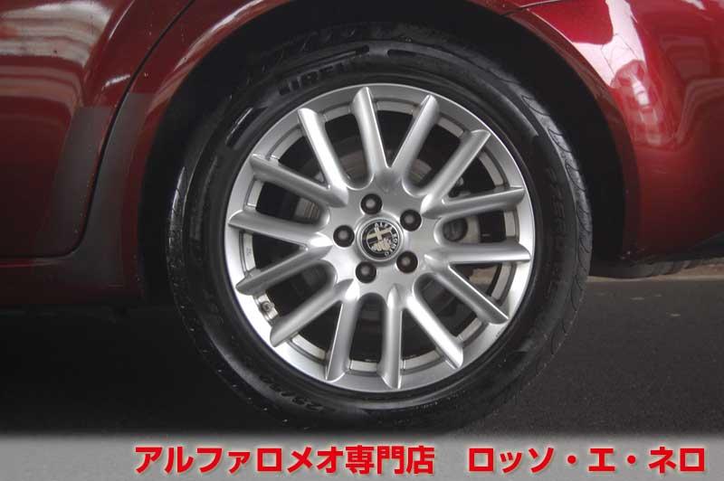 【新入荷】　アルファロメオ159　2.2JTSセレスピード　ワインレッド・ベージュ内装