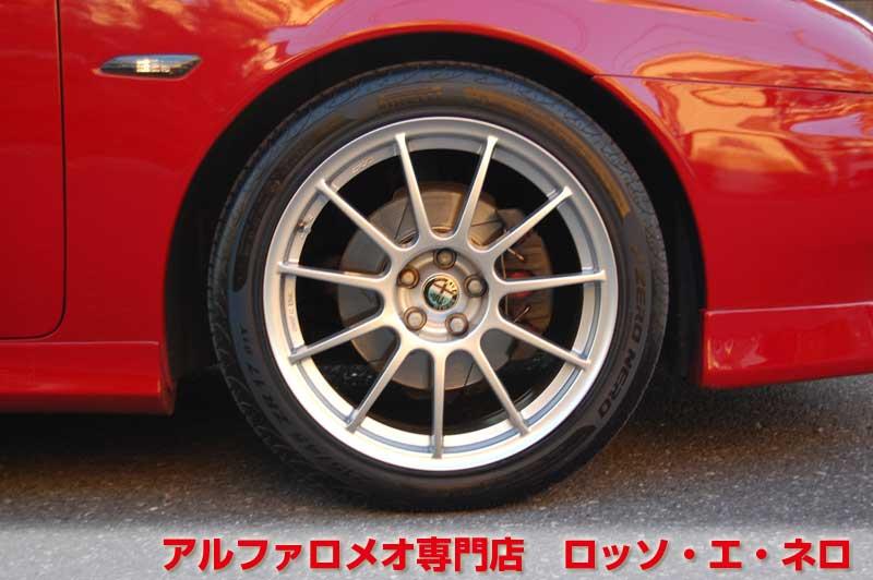 【新入荷】　アルファロメオ156　2.5Ｖ6・6Ｍ/Ｔ　社外エアロ・マフラー　社外17アルミ