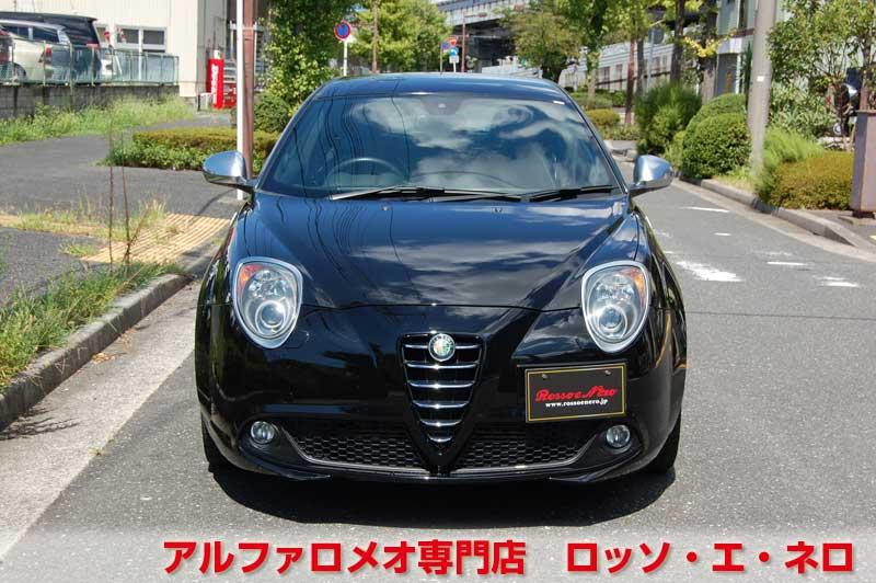アルファロメオミト　クアドリフォリオヴェルデ　ブラック・6MT