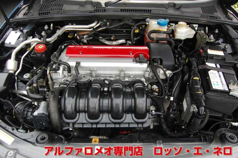 アルファロメオ159ＴＩ　2.2ＪＴＳセレスピード　ブラック・ナビ　ミッションコンピューターO/H