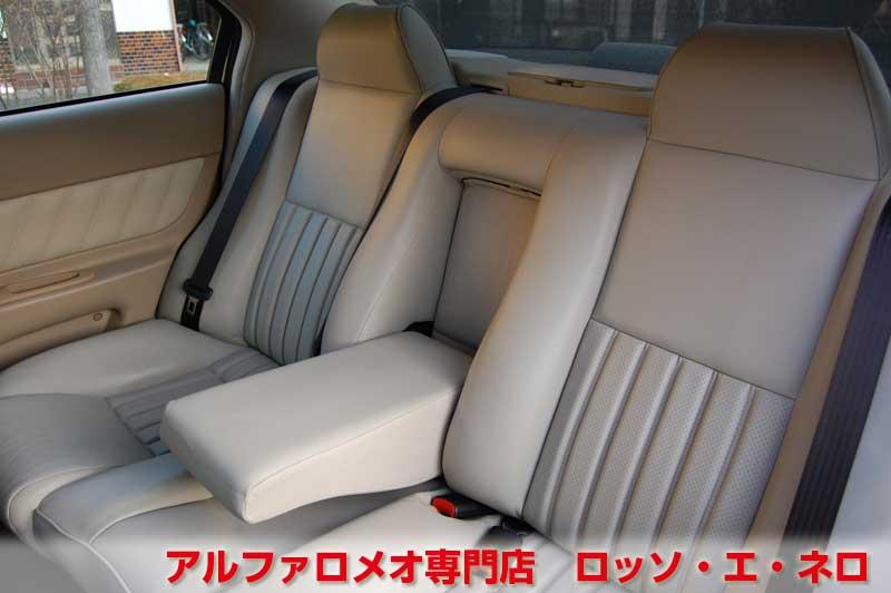 アルファロメオ166　3.0V6・ブラック　エグゼクティブ　タイベル一式交換済み