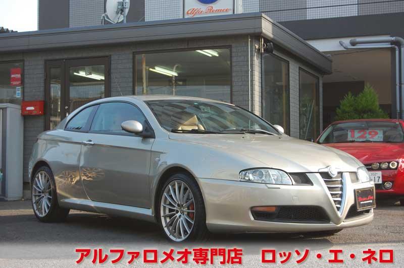【新入荷】　アルファロメオＧＴ　3.2Ｖ6・6ＭＴ　アマルフィライトグレー　タンレザー　タイベル一式交換済み