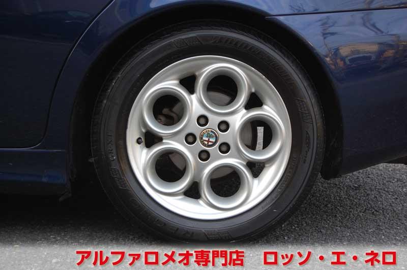 【1/21まで】　アルファロメオ156SW　2.5V6Qシステム　ブルー・タンレザー