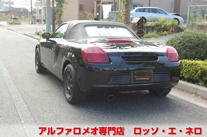 【決算！！大放出！！】　トヨタ・ＭＲ-Ｓ　ブラック・Ｓエディション　ローダウン・マフラー