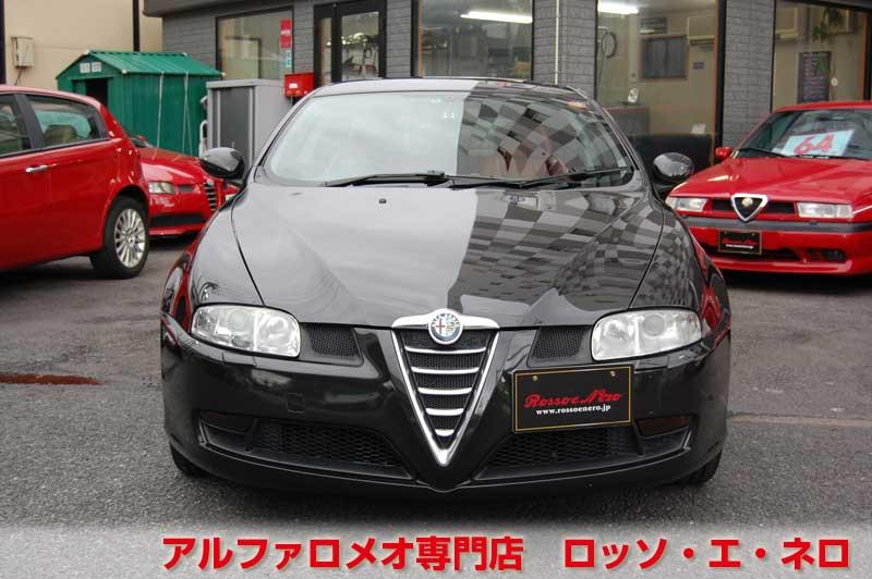アルファロメオＧＴ　2.0ＪＴＳセレスピード　エクスクルーシブ・ブラック　赤レザーシート
