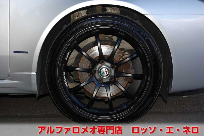 アルファロメオ159　スポーツワゴン　2.2ＪＴＳセレスピード　シルバー・ベージュ内装　19インチＡＷ・ナビ