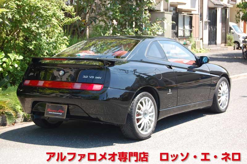 アルファロメオGTV　3.2V6・6MT　ブラック・赤レザー