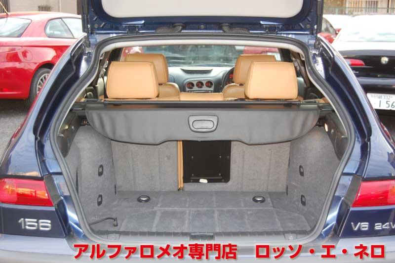 【1/21まで】　アルファロメオ156SW　2.5V6Qシステム　ブルー・タンレザー