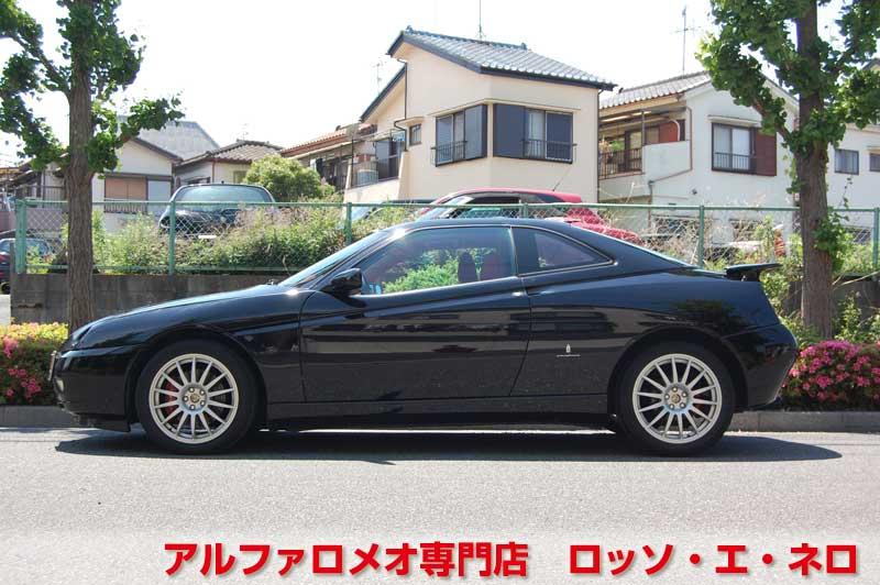 アルファロメオGTV　3.2V6・6MT　ブラック・赤レザー