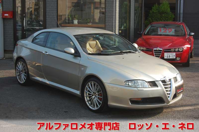 【新入荷】　アルファロメオＧＴ　3.2Ｖ6・6ＭＴ　アマルフィライトグレー　タンレザー　タイベル一式交換済み