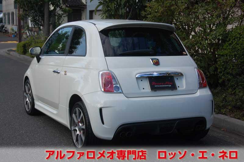アバルト500　右ハンドル　5ＭＴ/ホワイト