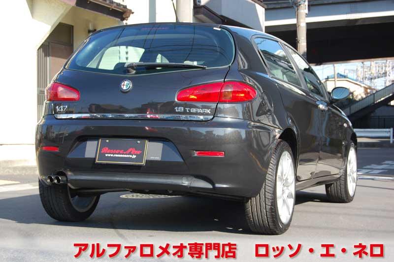 アルファロメオ147　1.6ツインスパーク　5MT・右H・5ドア　走行29000キロ