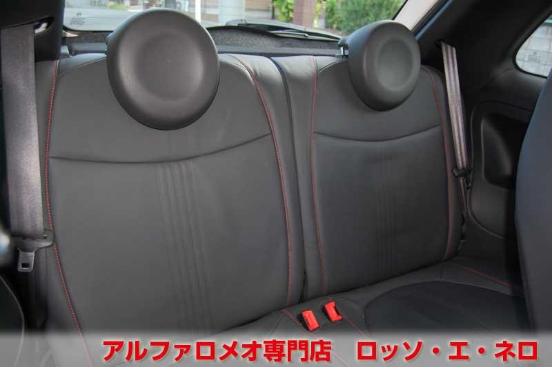 アバルト500　右ハンドル　5ＭＴ/ホワイト